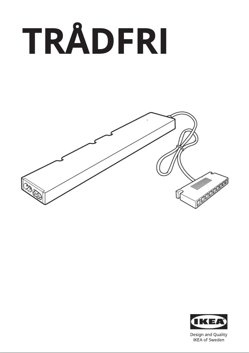 Page 1 de la notice Manuel utilisateur Ikea TRÅDFRI 403.426.62