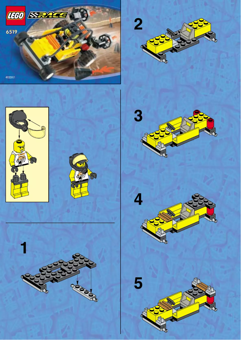 Page 1 de la notice Manuel utilisateur Lego City 6519