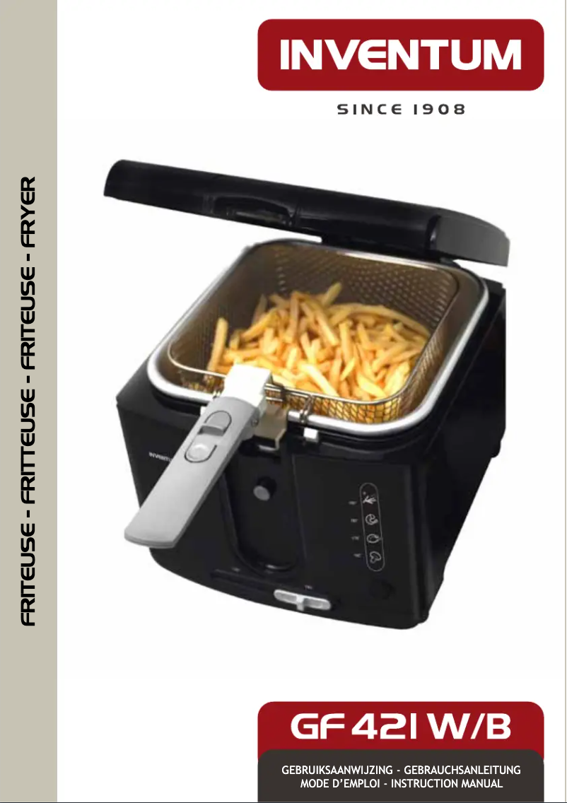 Page n°1 - Manuel utilisateur Inventum GF 421