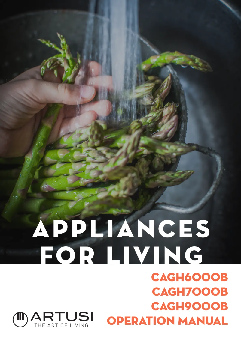 Image de la première page du manuel de l'appareil CAGH9000B