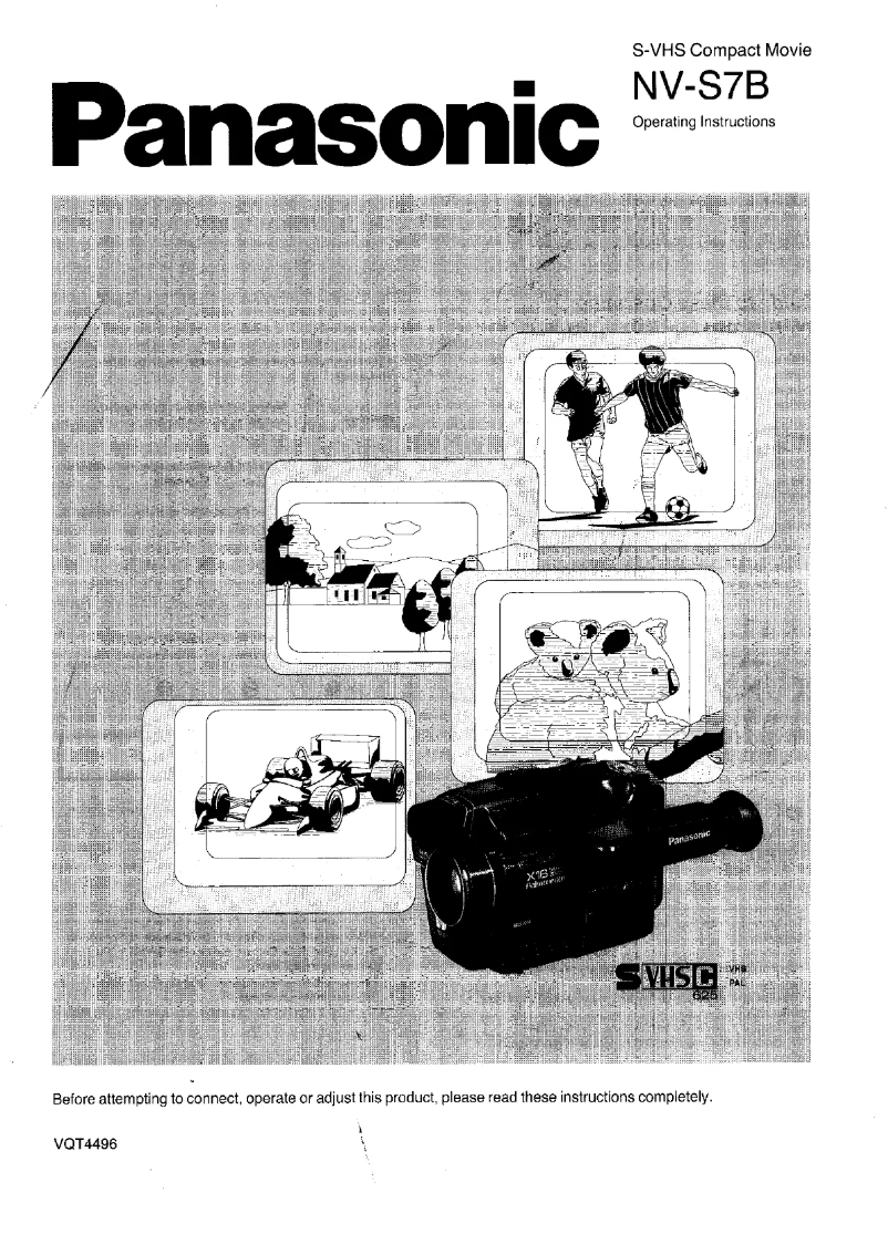 Page 1 de la notice Manuel utilisateur Panasonic NV-S7B