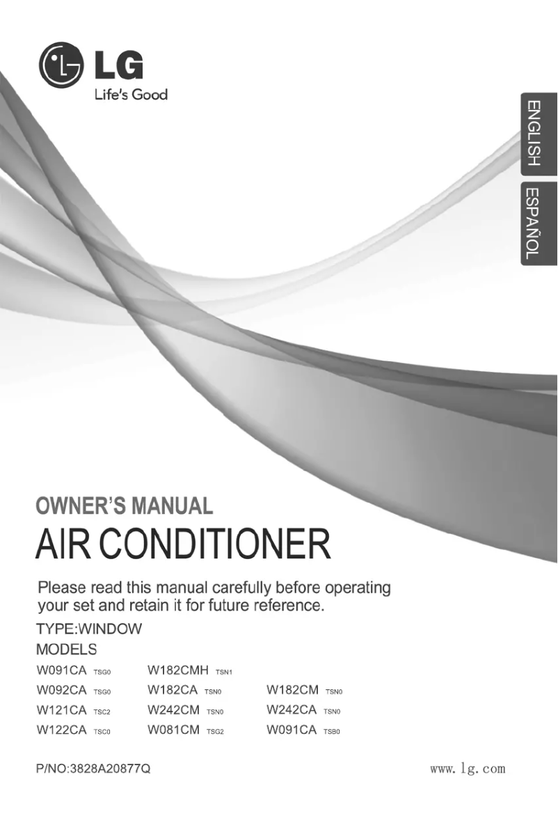 Page n°1 - Manuel utilisateur LG W121CA