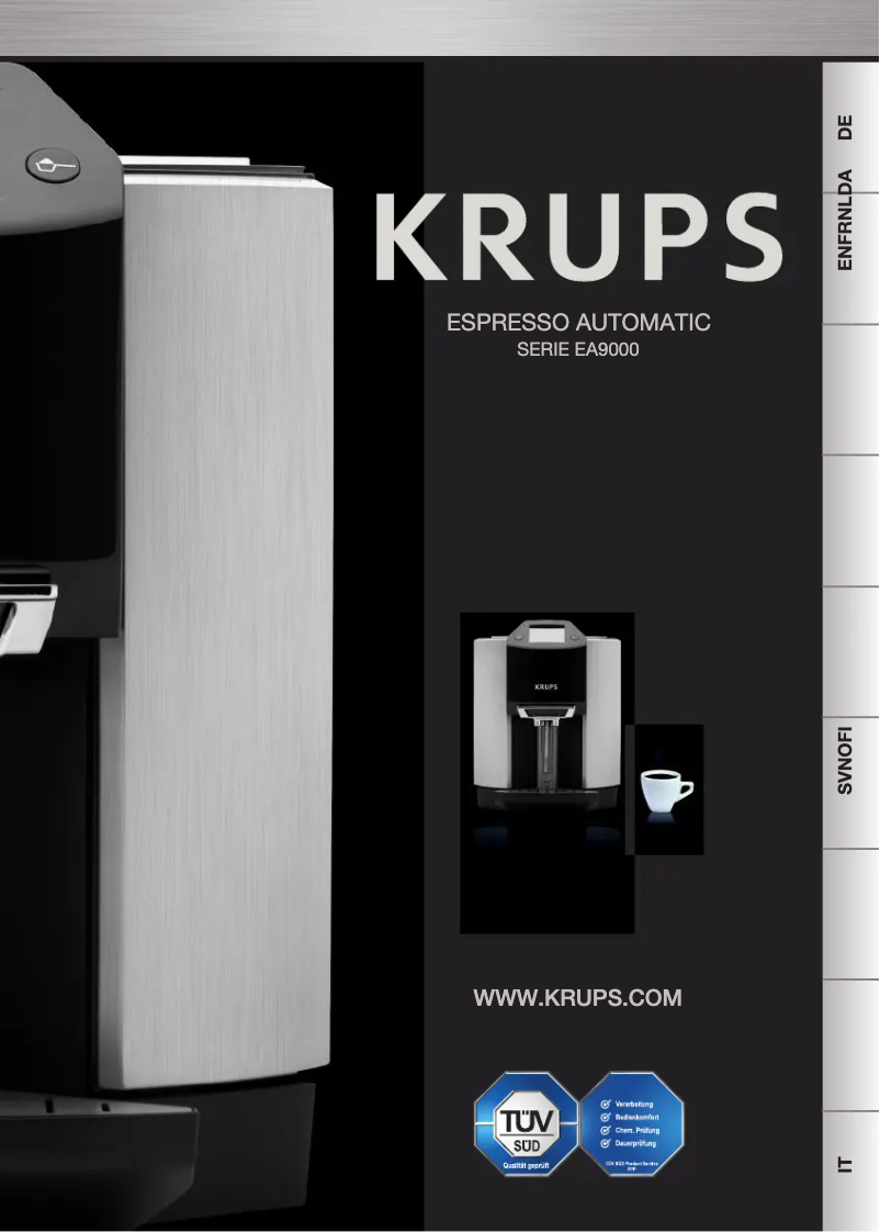 Page n°1 - Manuel utilisateur Krups YY8108