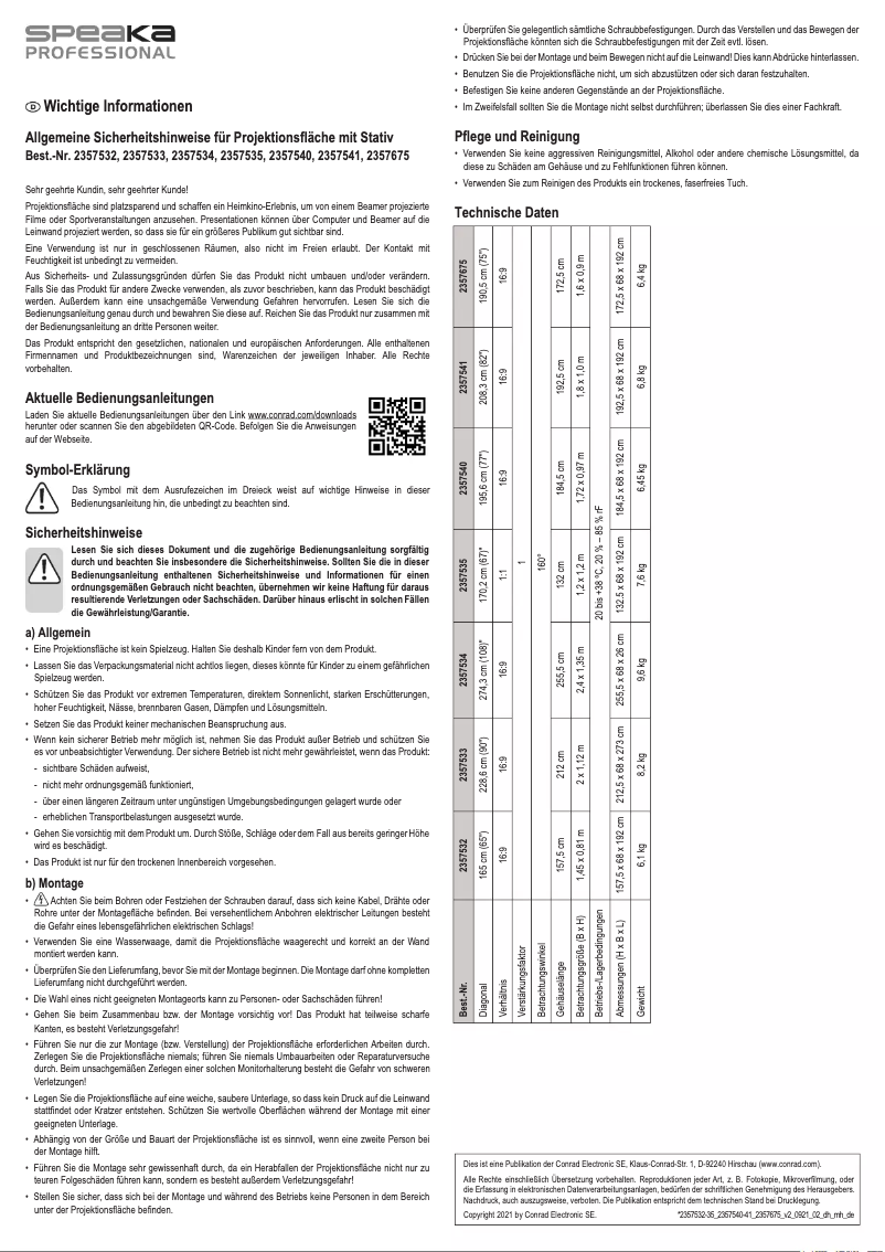 Page n°1 - Manuel utilisateur Speaka SP-PST-310
