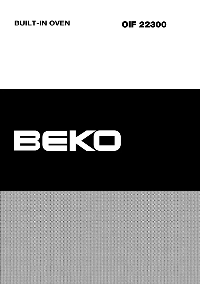 Page 1 de la notice Manuel utilisateur Beko OIF 22300