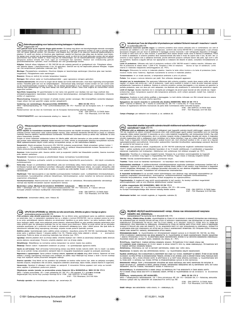 Imagen de la primera página del manual del dispositivo BT-FW 100