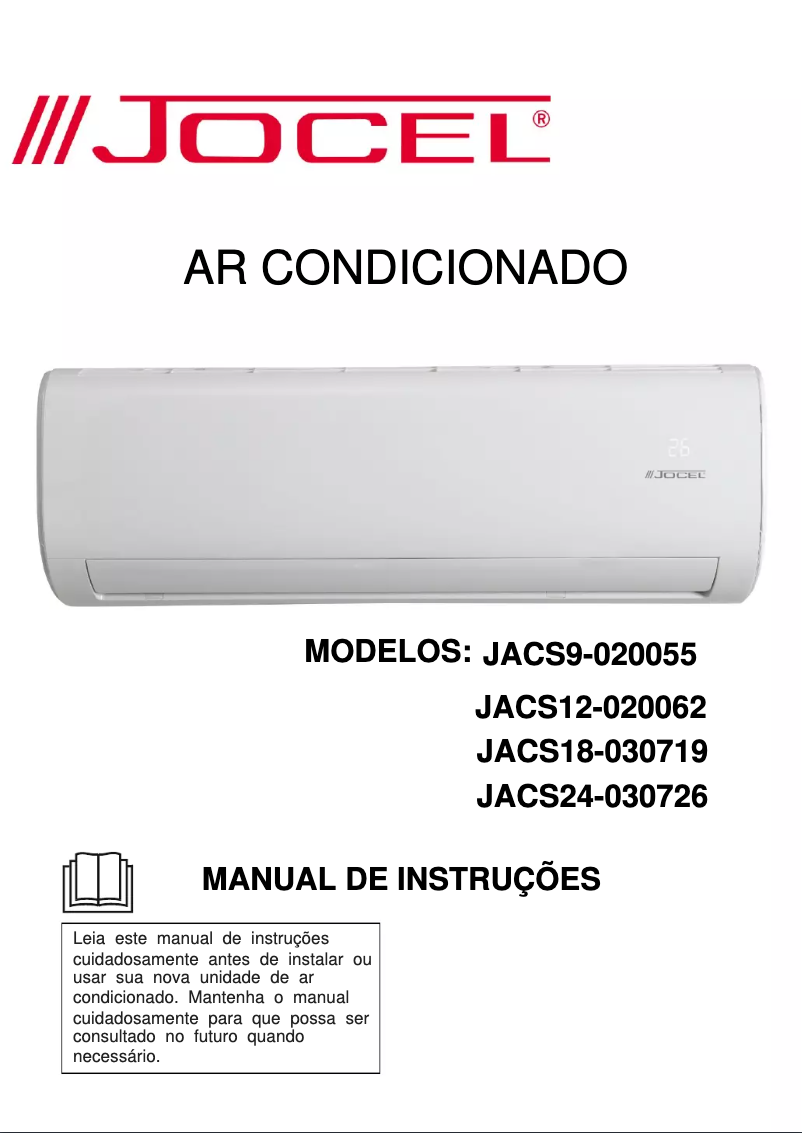 Page 1 de la notice Manuel utilisateur Jocel JACS24-030726