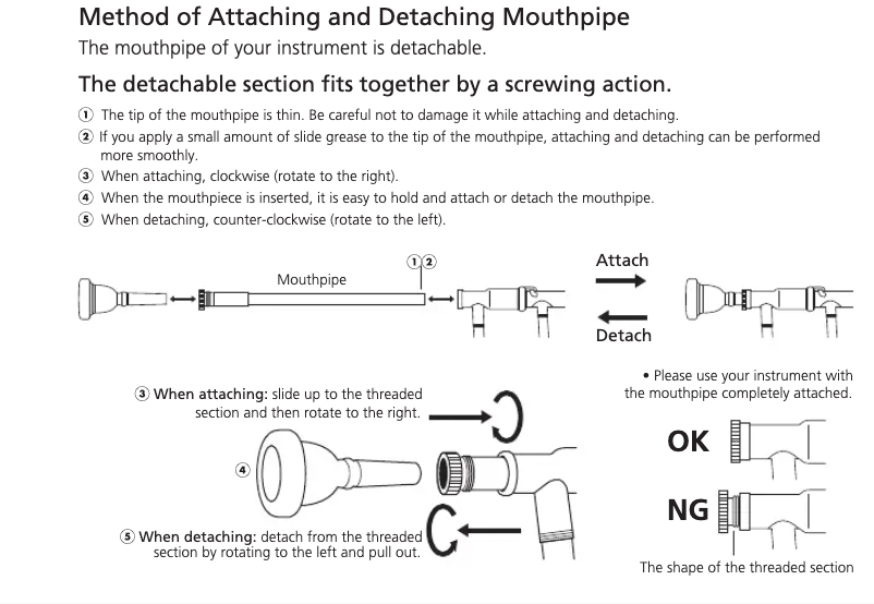 Page 1 de la notice Manuel utilisateur Yamaha YSL-891Z