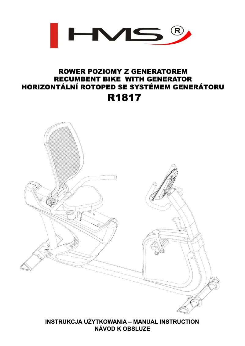 Image de la première page du manuel de l'appareil R1817