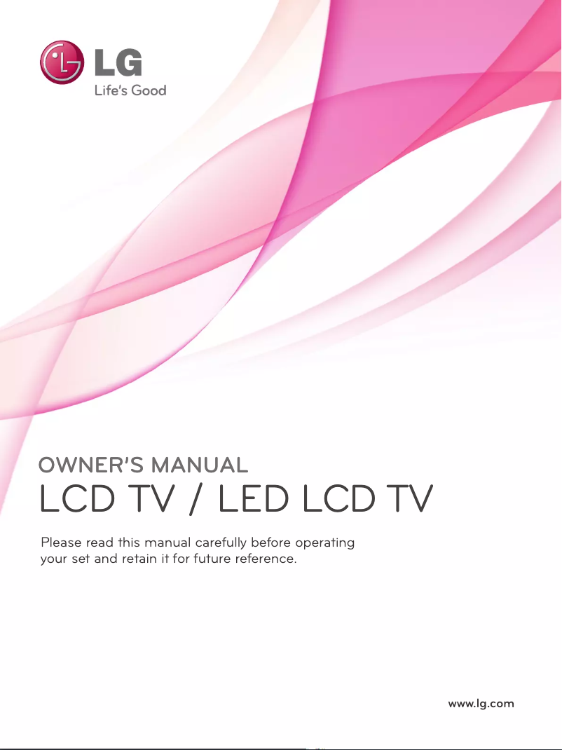 Página 1 del manual Manual de usuario LG 42LD570