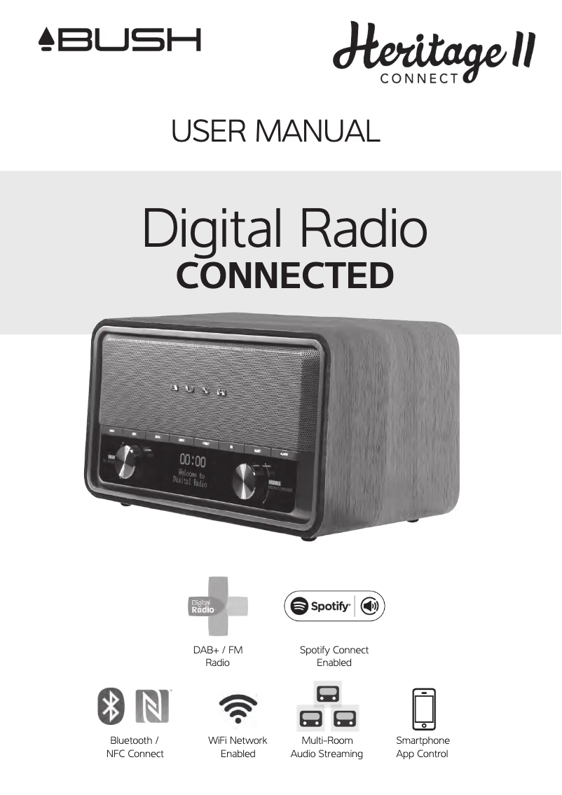 Page 1 de la notice Manuel utilisateur Bush Heritage II