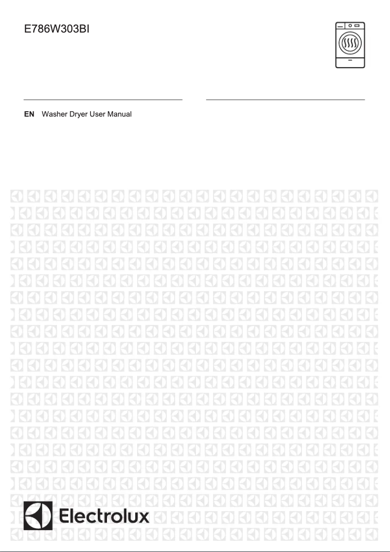 Page 1 de la notice Manuel utilisateur Electrolux E786W303BI