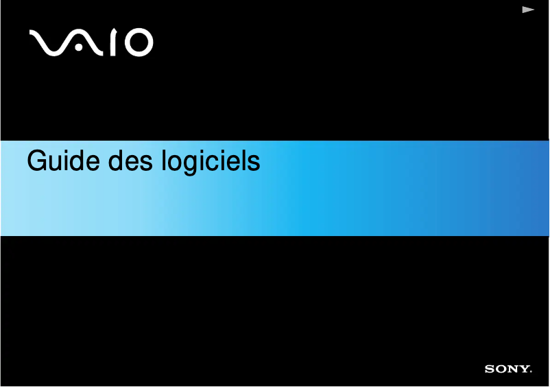 Page 1 of the manual User Manual Sony Vaio VGC-V2M