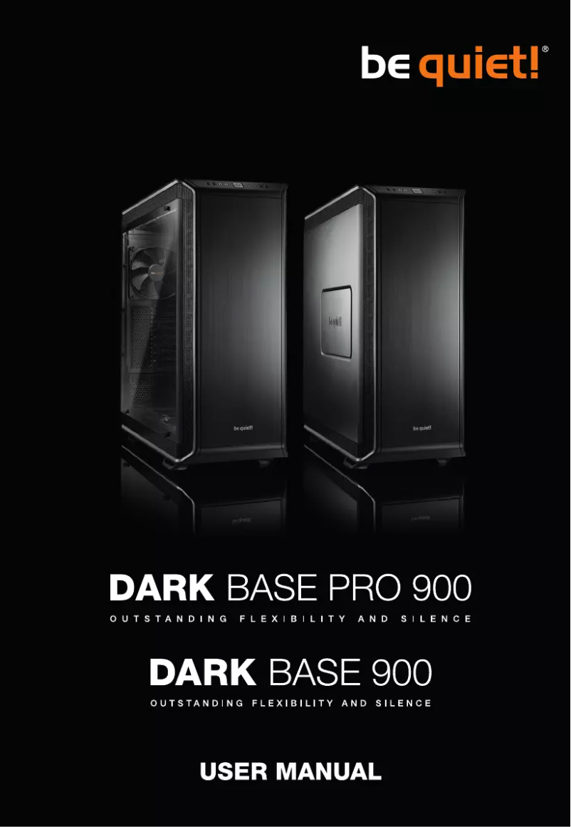 Page n°1 - Manuel utilisateur Be Quiet! Dark Base 900