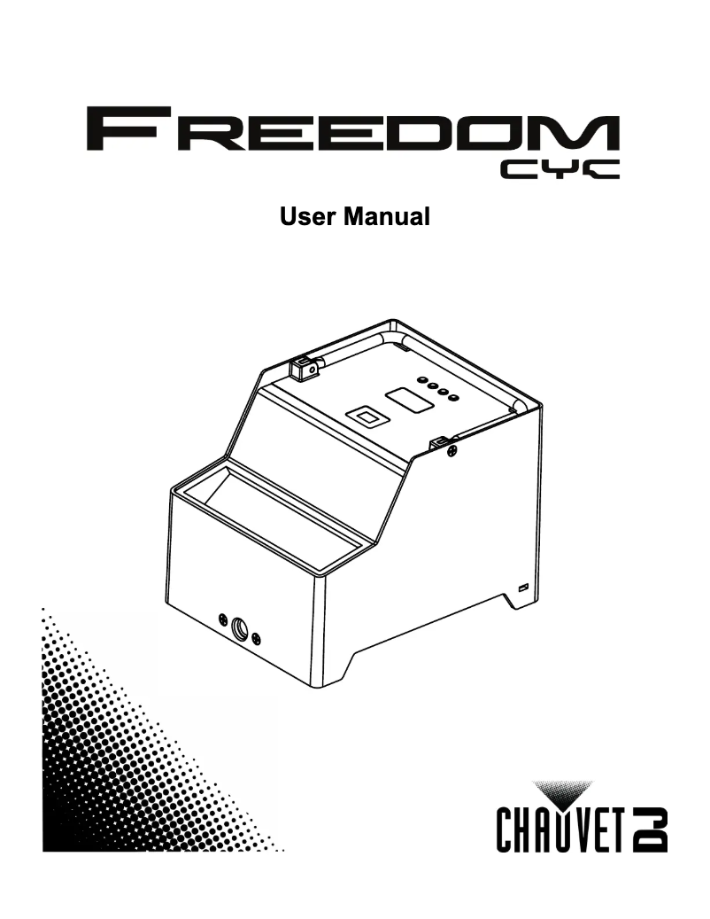 Page n°1 - Manuel utilisateur Chauvet Freedom Cyc