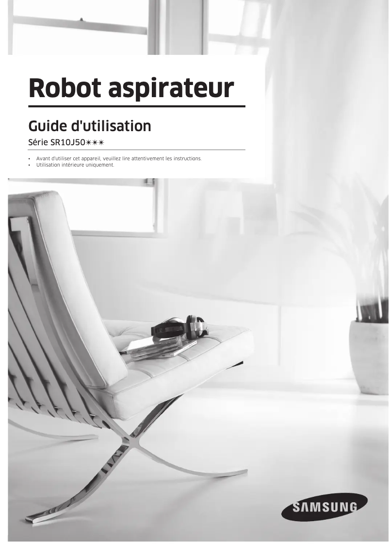 Image de la première page du manuel de l'appareil SR10J501FU