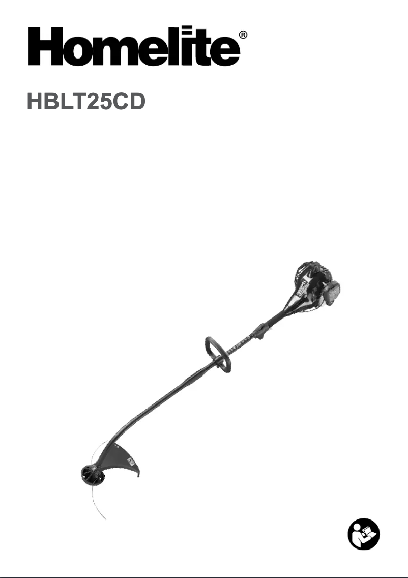 Page 1 de la notice Manuel utilisateur Homelite HBLT25CD