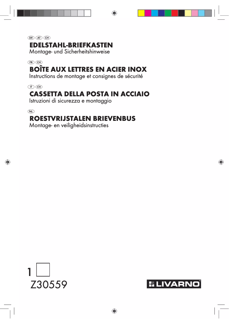 Page 1 de la notice Manuel utilisateur Livarno Lux IAN 74336