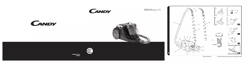 Page n°1 - Manuel utilisateur Candy CAF1020 019