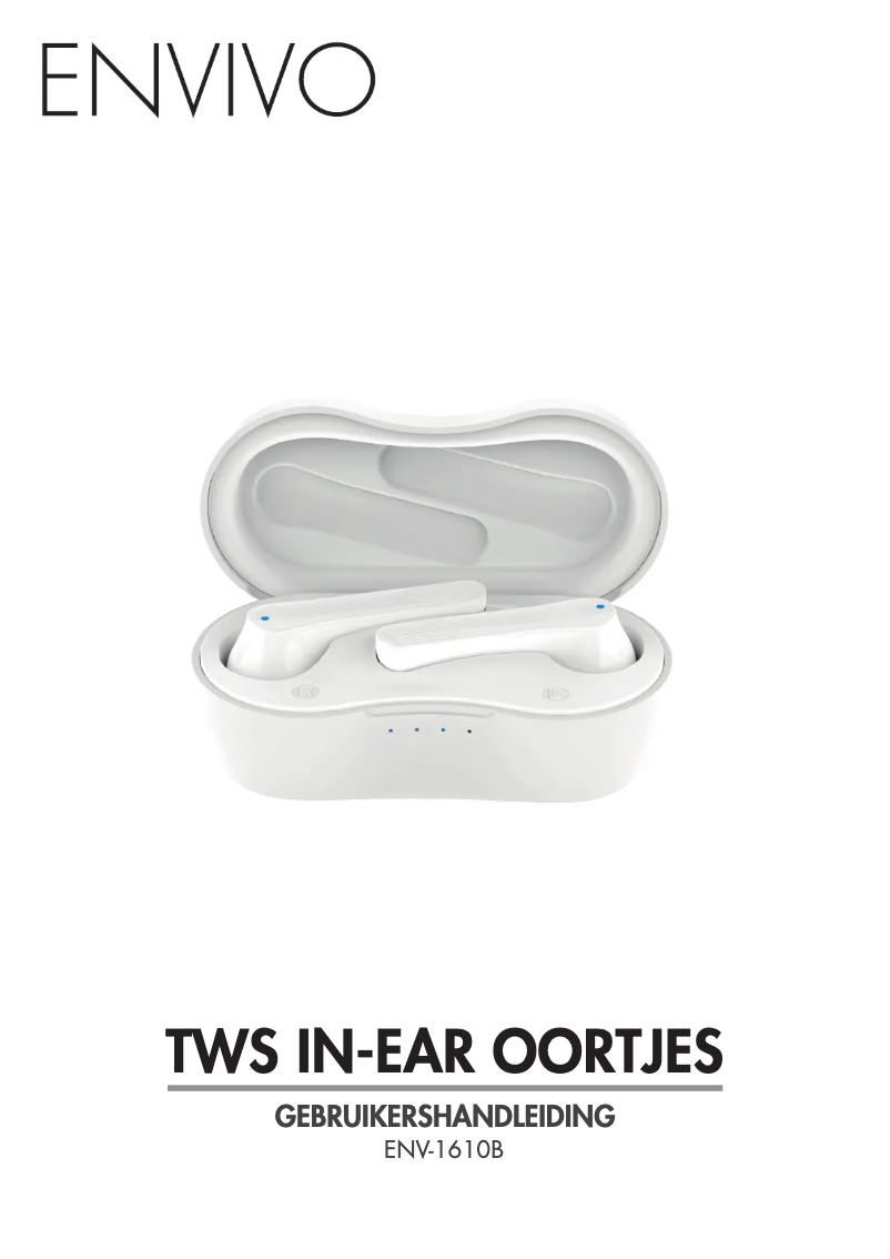 Page 1 de la notice Manuel utilisateur Envivo ENV-1610