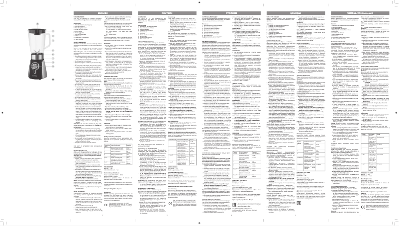 Page n°1 - Manuel utilisateur Vitek VT-1473 ST