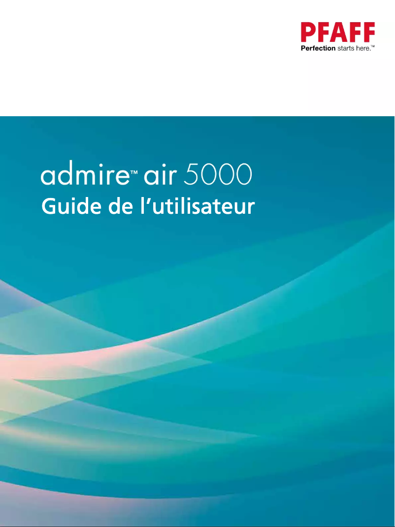 Image de la première page du manuel de l'appareil Admire Air 5000