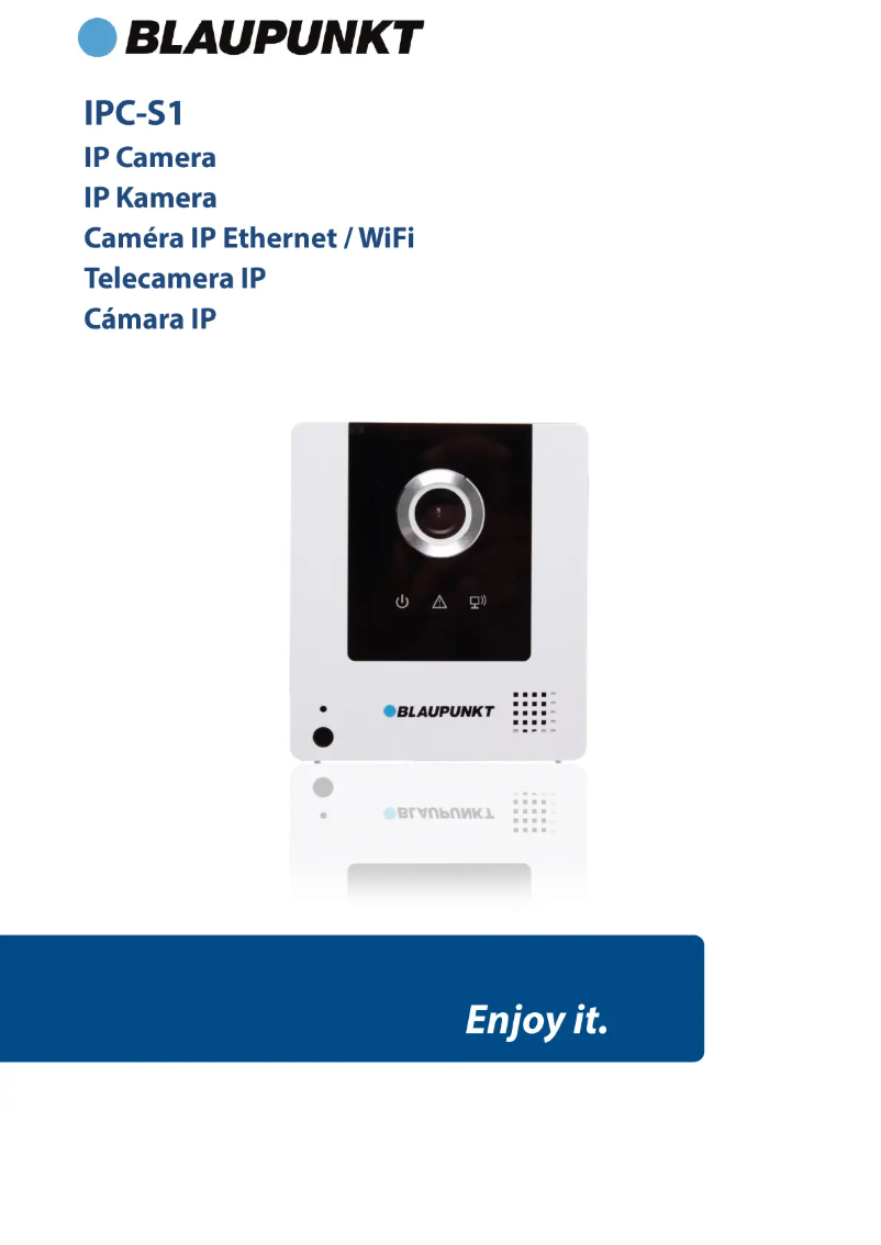 Image de la première page du manuel de l'appareil IPC-S1