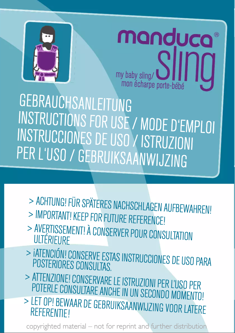 Image de la première page du manuel de l'appareil Sling