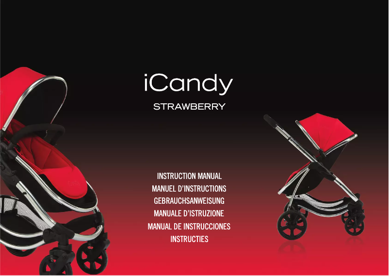Page 1 de la notice Manuel utilisateur iCandy Strawberry