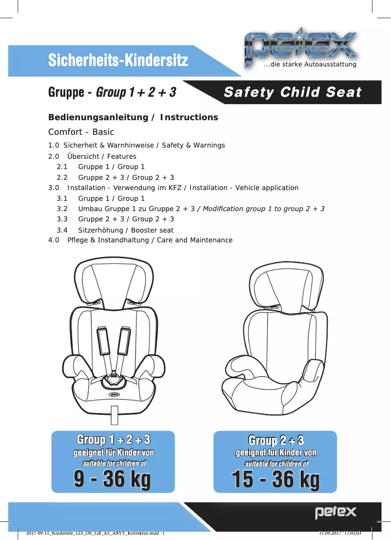 Página 1 del manual Manual de usuario Petex Basic