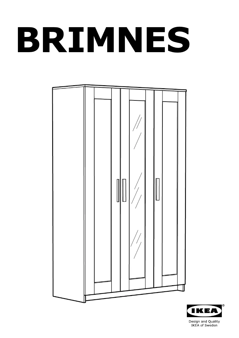 Image de la première page du manuel de l'appareil BRIMNES 005.464.06