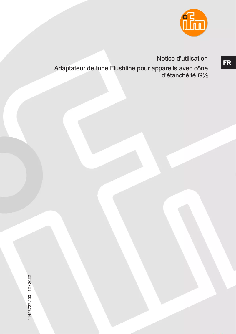 Image de la première page du manuel de l'appareil E43365