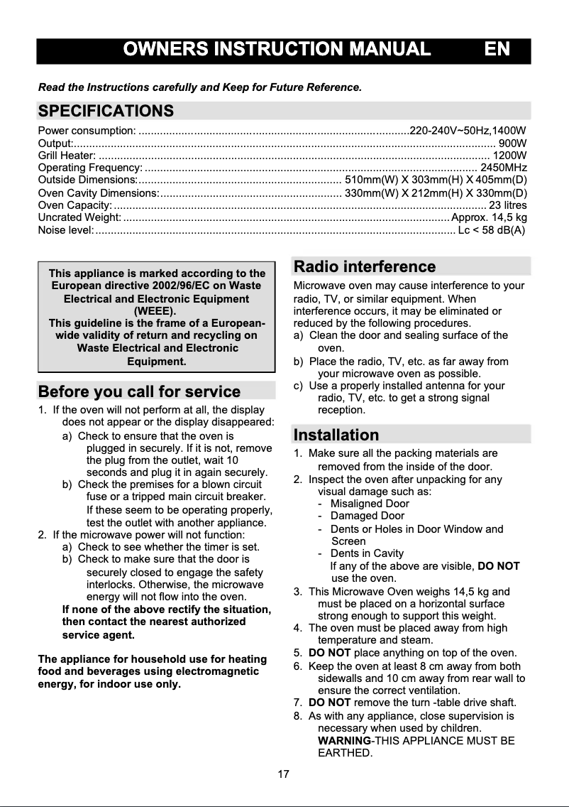 Page 1 de la notice Manuel utilisateur Gorenje BM6250ORAW