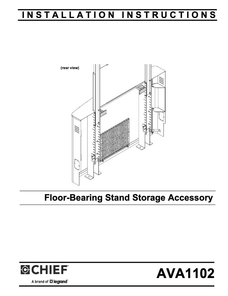 Imagen de la primera página del manual del dispositivo AVA1102