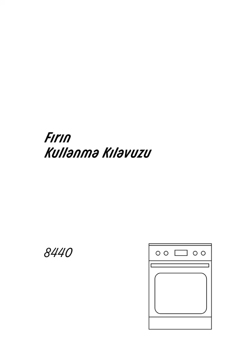 Page 1 de la notice Manuel utilisateur Arçelik 8440