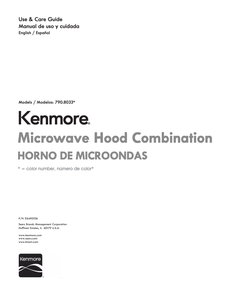 Imagen de la primera página del manual del dispositivo 790.80332