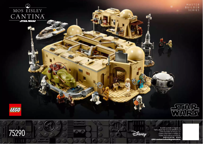 Page 1 de la notice Manuel utilisateur Lego Star Wars 75290
