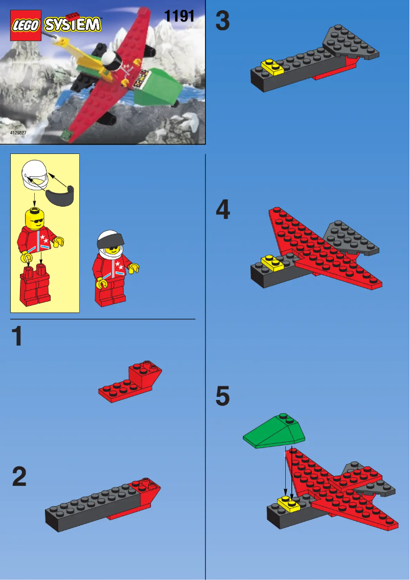 Page n°1 - Manuel utilisateur Lego AIR PLANE