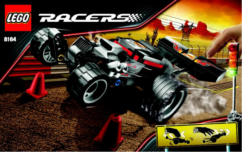 Page 1 de la notice Manuel utilisateur Lego Extreme Wheelie