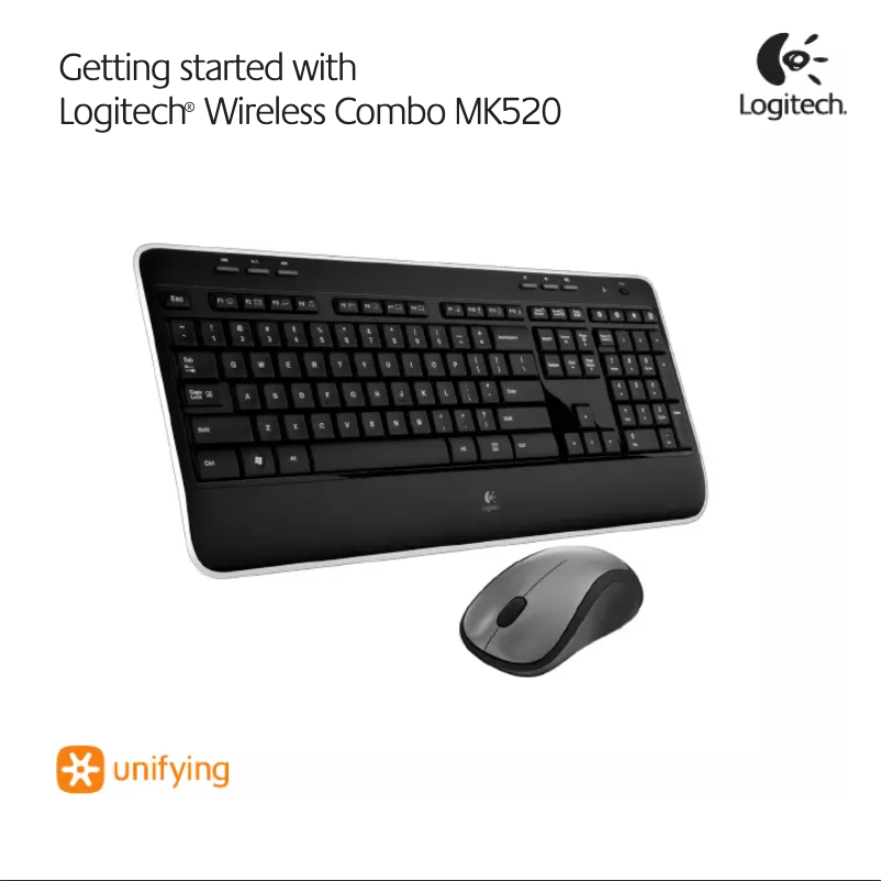 Page n°1 - Manuel utilisateur Logitech Wireless Combo MK520