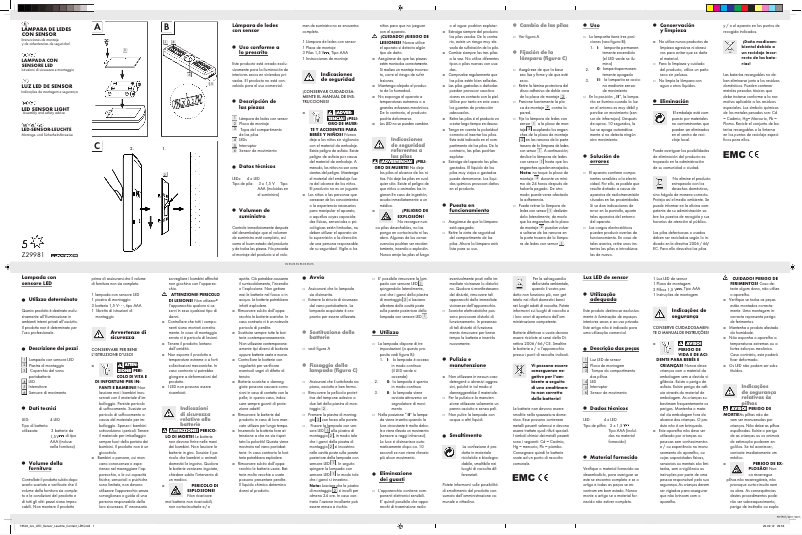 Page n°1 - Manuel utilisateur Livarno Lux Z29981