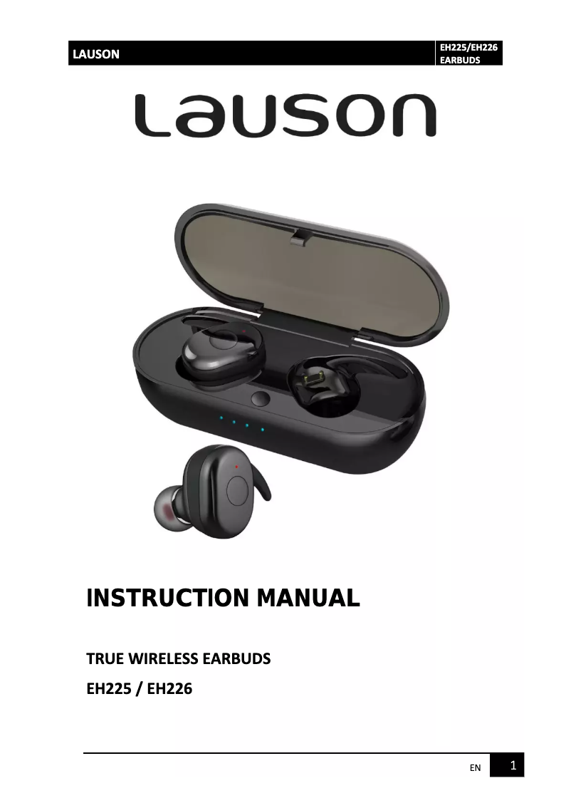 Page 1 de la notice Manuel utilisateur Lauson EH225