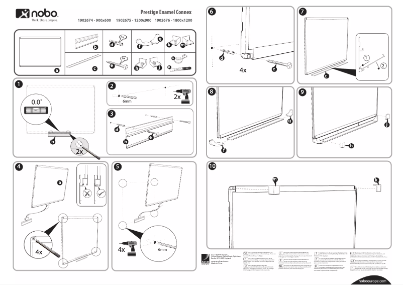 Image de la première page du manuel de l'appareil Prestige 1902674