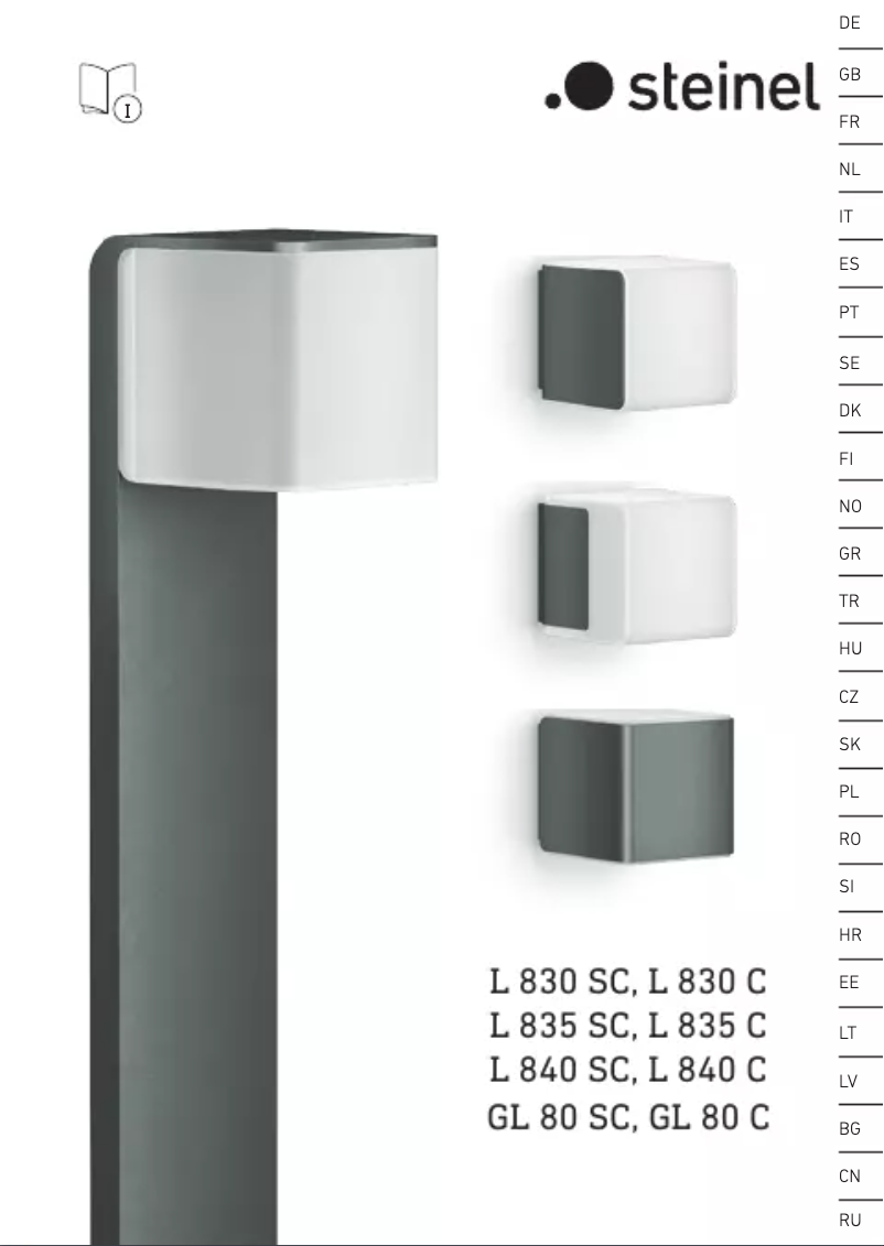 Image de la première page du manuel de l'appareil GL 80 SC