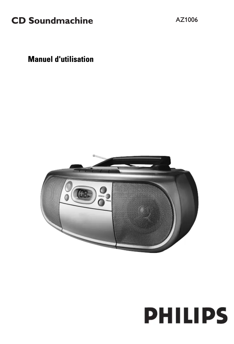 Imagen de la primera página del manual del dispositivo AZ1006