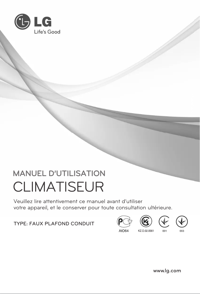 Página 1 del manual Manual de usuario LG AMNH18GB2A2