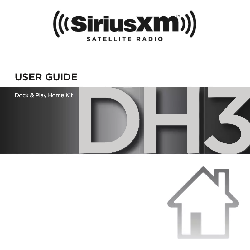 Image de la première page du manuel de l'appareil AVXSXDH3