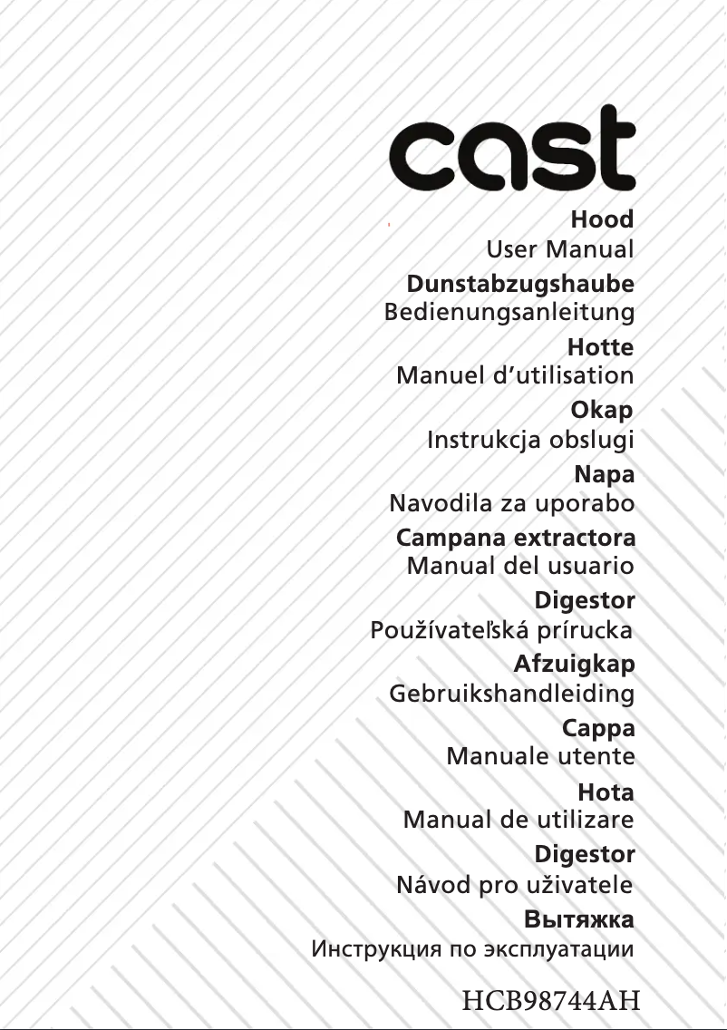 Page n°1 - Manuel utilisateur Beko HCB98744AH