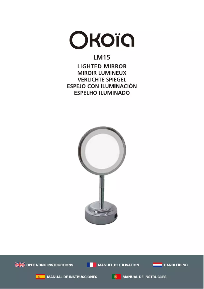 Page 1 de la notice Manuel utilisateur OKOIA LM15