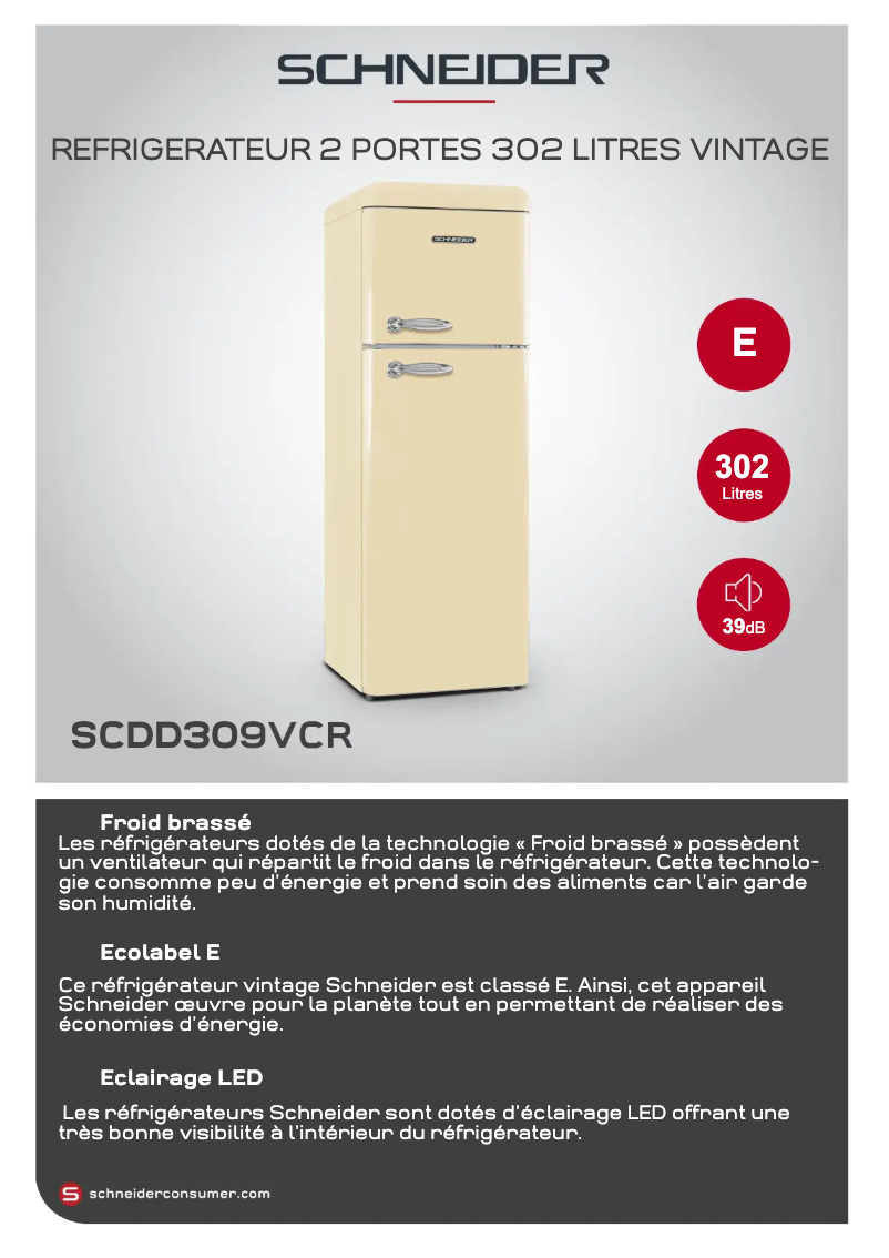 Image de la première page du manuel de l'appareil SCDD309VCR